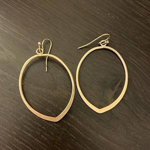 Gold earrings